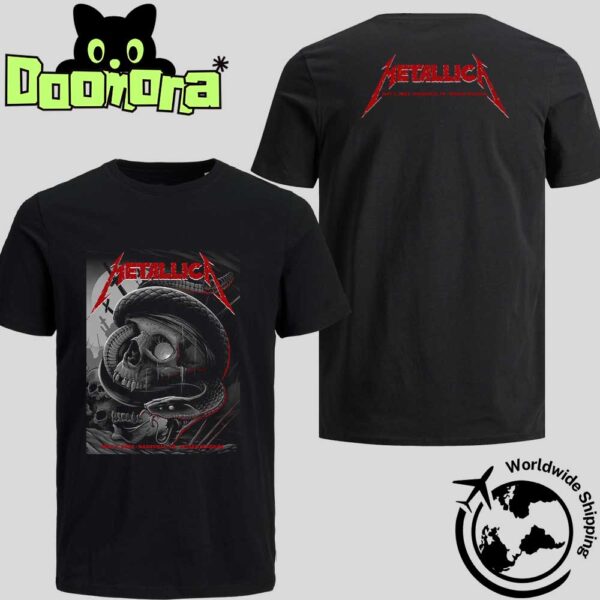 Metallica M72 Nashville 2025 Night 2 At Nissan Stadium Nashville Tennessee On May 3 2025 North American Tour Fan Gifts Two Sides Classic T-Shirt