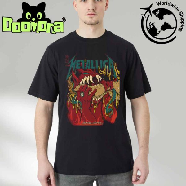 Metallica M72 Philly 2025 Night 1 In Philadelphia Pennsylvania At Lincoln Financial Field On May 23 2025 Artwork Fan Gifts Classic T-Shirt