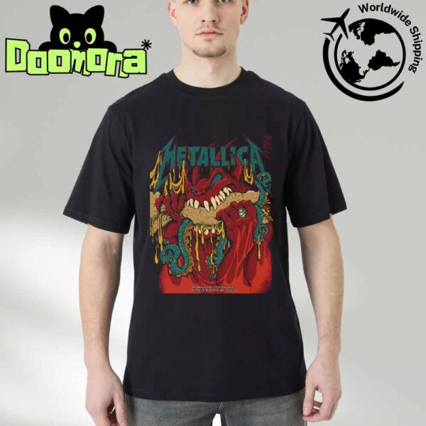 Metallica M72 Philly 2025 Night 2 In Philadelphia Pennsylvania At Lincoln Financial Field On May 25 2025 Artwork Fan Gifts Classic T-Shirt