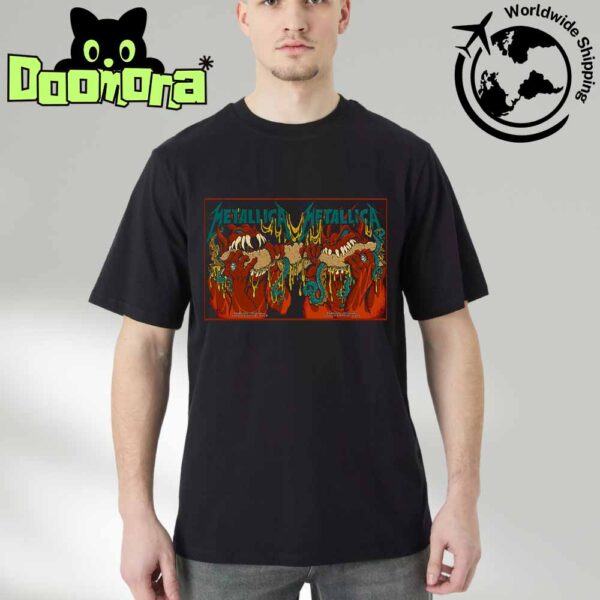 Metallica M72 Philly 2025 Two Nights In Philadelphia Pennsylvania At Lincoln Financial Field On May 23 And 25 2025 Artwork Fan Gifts Classic T-Shirt