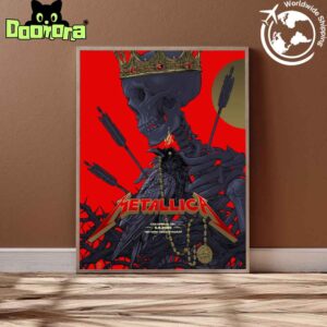 Metallica M72 Sonic Temple 2025 Poster In Columbus Ohio At Historic Crew Stadium May 9 2025 Artwork Fan Gifts Poster Canvas