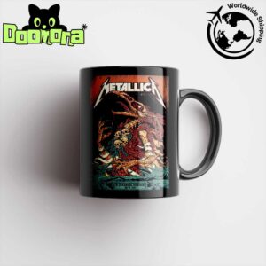 Metallica M72 Virginia Tech World Tour At Lane Stadium In Blacksburg On May 7 2025 Artwork Fan Gifts Ceramic Mug