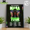 NBA YoungBoy 2025 MASA Tour Dates Fan Gifts Home Decor Poster Canvas