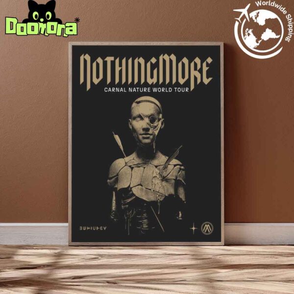 Nothing More Carnal Nature World Tour 2025 Fan Gifts Home Decor Poster Canvas