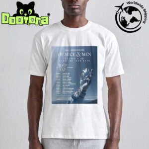 Of Mice & Men Europe And UK Tour Dates 2025 Fan Gifts Classic T-Shirt