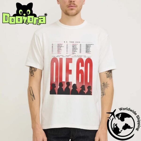 Ole 60 US Tour Dates 2025 Fan Gifts Classic T-Shirt