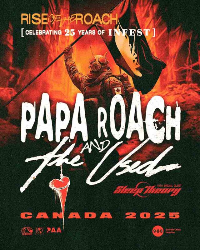Papa Roach Rise Of The Roach 2025 Canada Tour What Fans Can Expect
