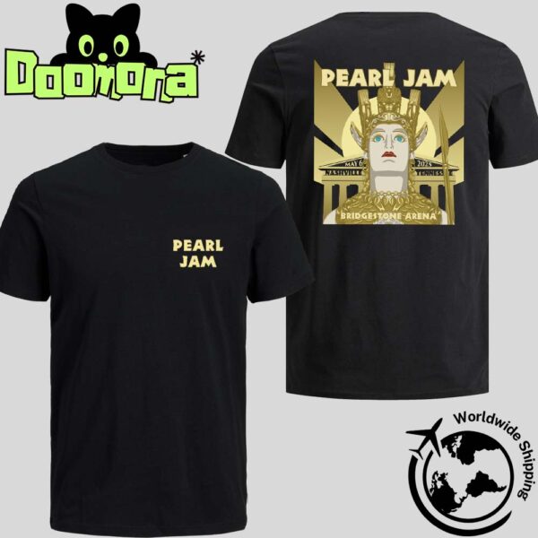 Pearl Jam Dark Matter World Tour Nashville Tennessee 2025 Event Tee At Bridgestone Arena On May 6 2025 Fan Gifts Two Sides Classic T-Shirt