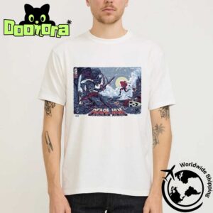 Pearl Jam Raleigh North Carolina 2025 Night 1 Event Poster At Lenovo Center On May 11 2025 Video 8-Bit Game Artwork Classic T-Shirt