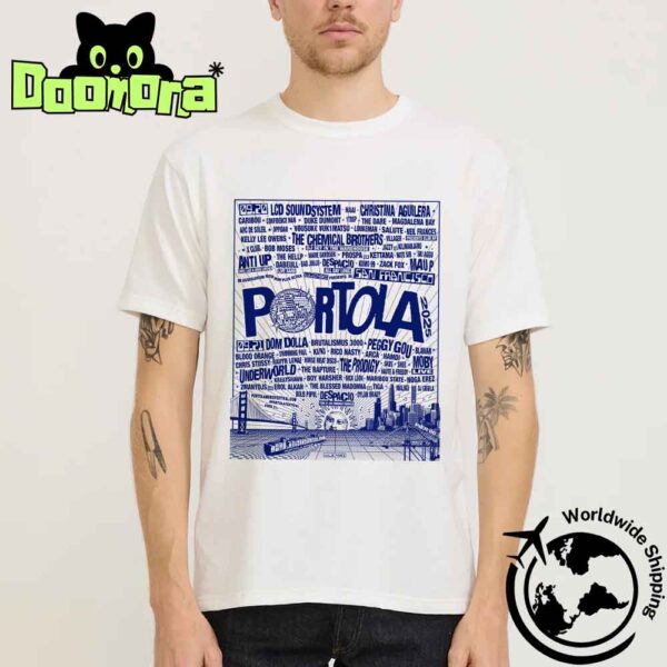 Portola Music Festival 2025 Lineup Fan Gifts Classic T-Shirt