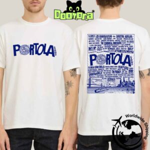 Portola Music Festival 2025 Lineup Fan Gifts Two Sides Classic T-Shirt