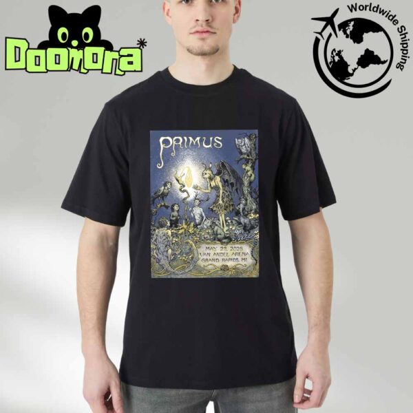 Primus Concert At Van Andel Arena Grand Rapids MI On May 28 2025 Fan Gifts Classic T-Shirt