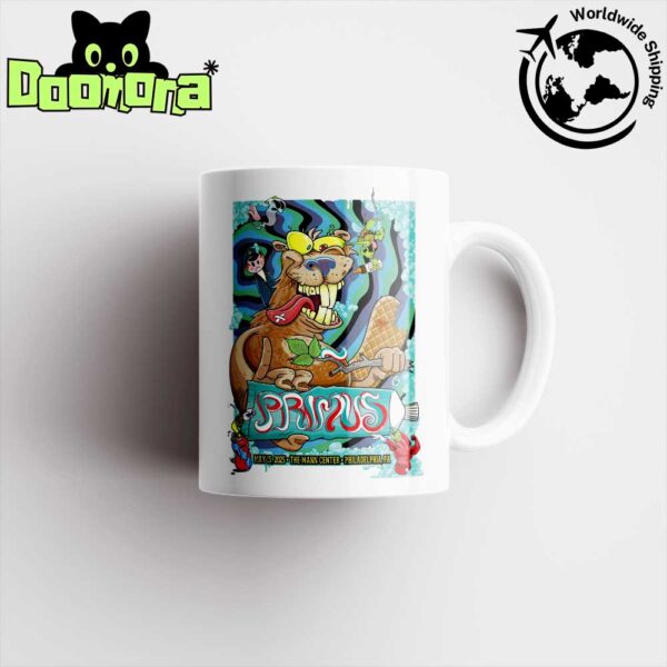 Primus SESSANTA V2.0 Tour At The Mann Center In Philadelphia On May 15 2025 Fan Gifts Ceramic Mug