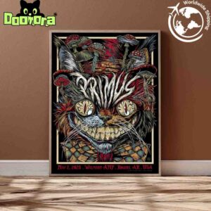 Primus Sessanta V2.0 Tour At The Walmart AMP In Rogers AR On May 2 2025 Artwork Fan Gifts Home Decor Poster Canvas