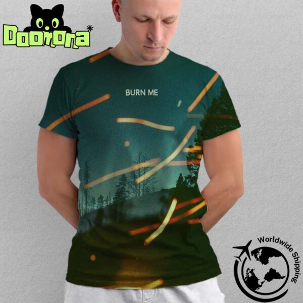 Sam Barber Burn Me New Single Art Cover Fan Gifts All Over Print Shirt