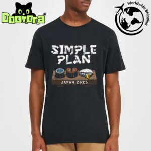 Simple Plan Japan Tour 2025 Artwork Fan Gifts Classic T-Shirt