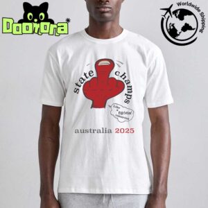 State Champs Australia Tour 2025 Middle Finger Artwork Fan Gifts Classic T-Shirt