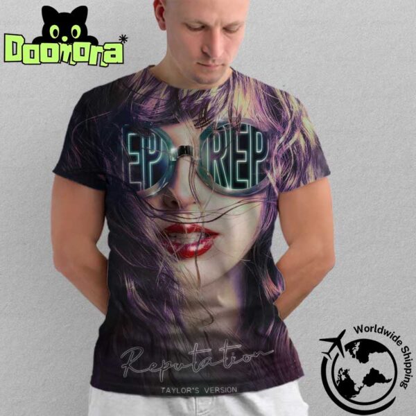 Taylor Swift Reputation Taylor’s Version Artwork Fan Gifts All Over Print Shirt