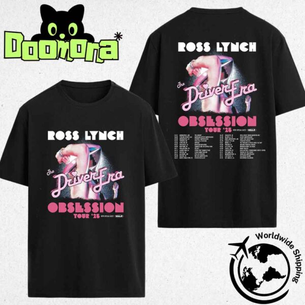 The Driver Era 2025 Obsession Tour Dates Fan Gifts Two Sides Classic T-Shirt