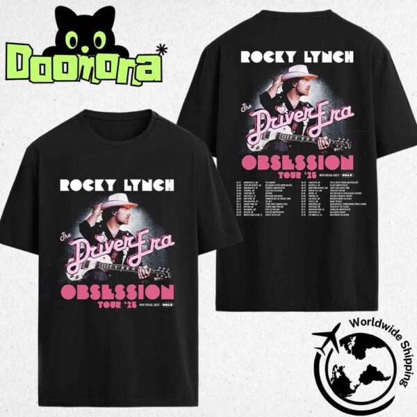 The Driver Era 2025 Obsession Tour Dates New Design Fan Gifts Two Sides Classic T-Shirt