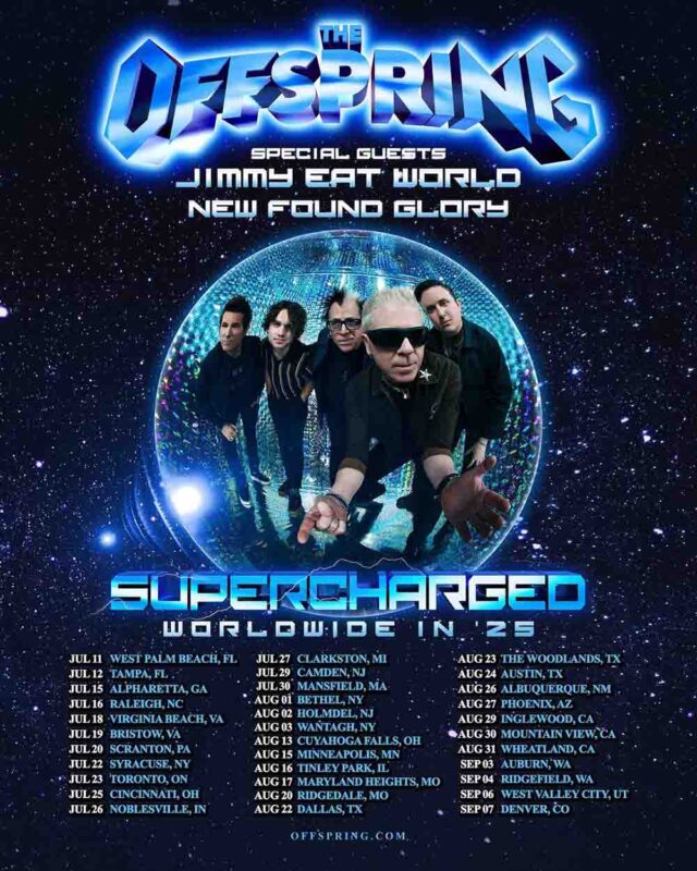 The Offspring Announce 2025 North American Tour A Summer of Punk Rock Energy