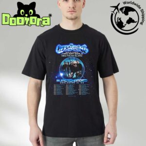 The Offspring Supercharged Worldwide Tour Dates In 2025 In North America Fan Gifts Classic T-Shirt