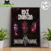 Papa Roach Rise Of The Roach 2025 Canada Tour Fan Gifts Home Decor Poster Canvas