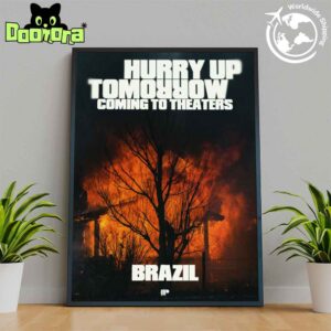 The Weeknd Hurry Up Tomorrow Coming To Theaters In Brazil Fan Gifts Home Decor Poster Canvas