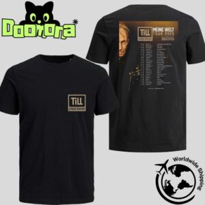 Till Lindemann Meine Welt Tour 2025 Fan Gifts Two Sides Classic T-Shirt