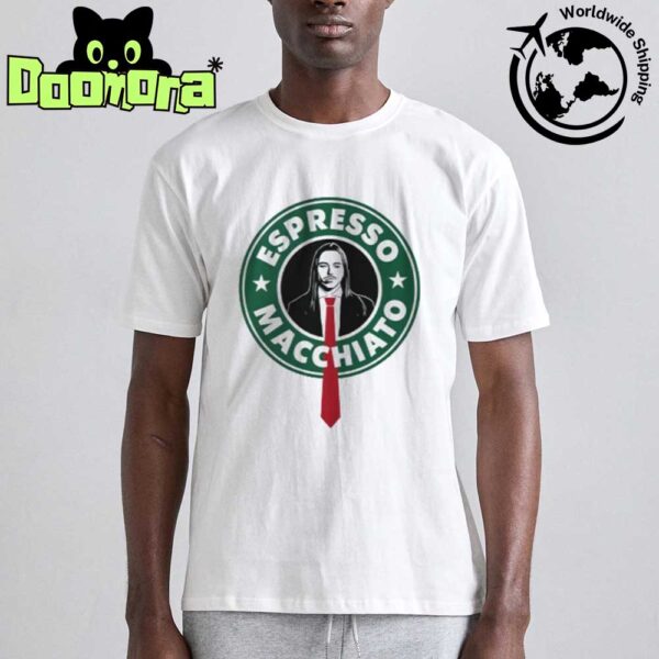 Tommy Cash Espresso Macchiato Eurovision 2025 Artwork Fan Gifts Classic T-Shirt