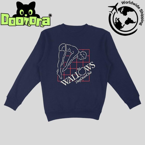 Wallows Band Deep Divers Club Artwork Fan Gifts Classic Sweatshirt