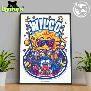 Wilco South American Tour Dates 2025 Fan Gifts Home Decor Poster Canvas