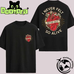 Yellowcard Better Days I Never Felt So Alive Artwork Fan Gifts Classic T-Shirt