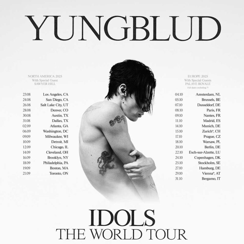 Yungblud Announces 2025 Idols World Tour Everything You Need to Know