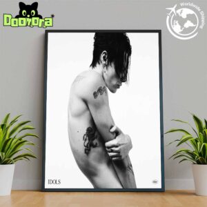 Yungblud New Album Idols Art Cover Fan Gifts Home Decor Poster Canvas
