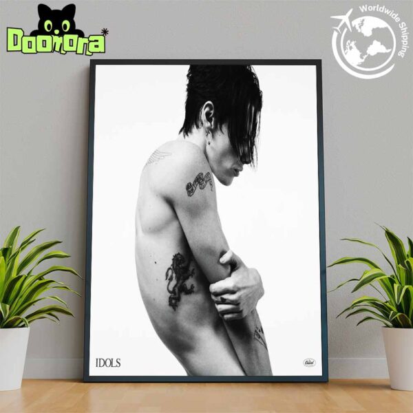 Yungblud New Album Idols Art Cover Fan Gifts Home Decor Poster Canvas