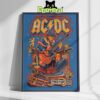 Alpha Wolf 2025 U.S. Tour Poster Featuring Electric Skeleton Artwork Home Decor Poster Canvas