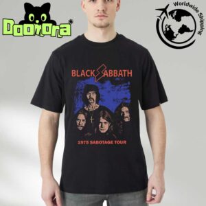 Black Sabbath 1975 Sabotage Tour Fan Gifts Classic T-Shirt