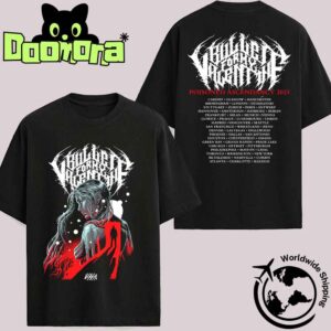 Bullet For My Valentine Poisoned Ascendancy Tour Merch Through The Door Artwork Fan Gifts Classic T-Shirt