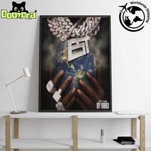 EST Gee New Album My World Art Cover Fan Gifts Home Decor Poster Canvas