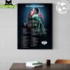 Guns N’ Roses Concert At Wembley Stadium In London England On June 26 2025 Artwork Fan Gifts Home Decor Poster Canvas
