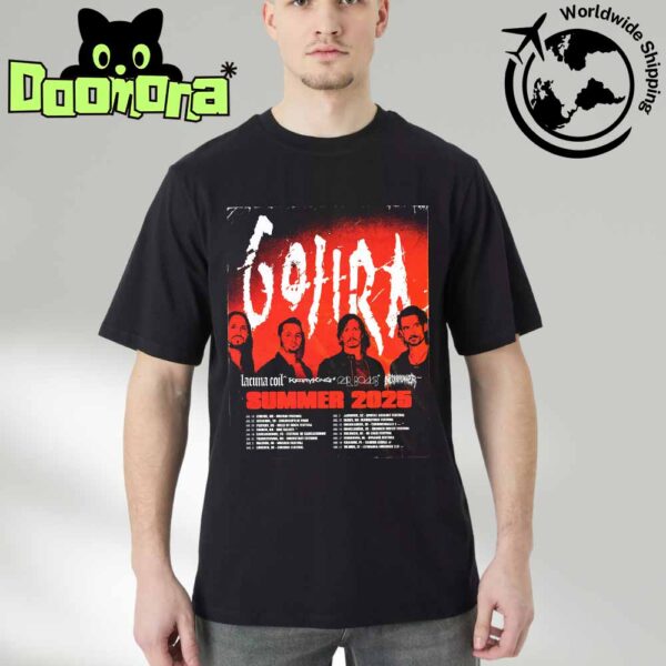 Gojira Summer Tour Dates 2025 Fan Gifts Classic T-Shirt