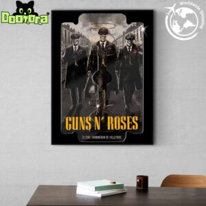 Guns N Roses Concert At Villa Park In Birmingham England On June 23 2025 Artwork Fan Gifts Home Decor Poster Canvas