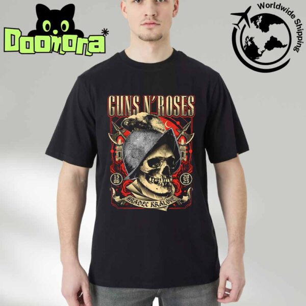 Guns N Roses Tour At Hradec Králové In Czech Republic On June 15 2025 Artwork Fan Gifts Classic T-Shirt
