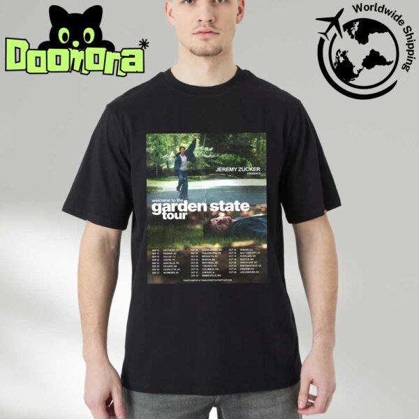 Jeremy Zucker Welcome To The Garden State Tour Dates 2025 Fan Gifts Classic T-Shirt
