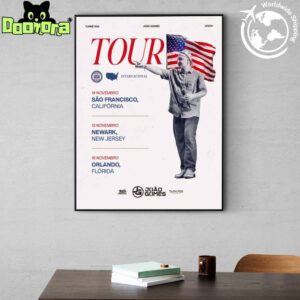 João Gomes Tour In The United States 2025 Fan Gifts Home Decor Poster Canvas