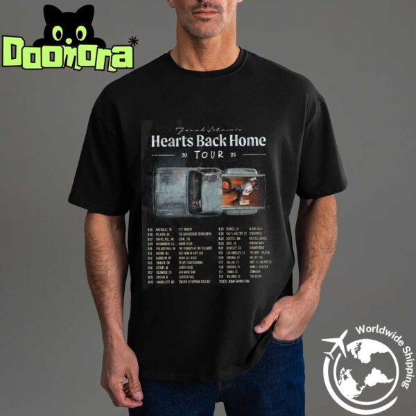 Jonah Marais Hearts Back Home Tour Dates 2025 Fan Gifts Classic T-Shirt