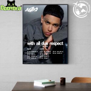 KWN With All Due Respect Tour Dates 2025 Fan Gifts Home Decor Poster Canvas