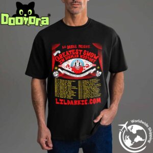 Lil Darkie The Greatest Show In Human History North American Tour Dates 2025 Fan Gifts Classic T-Shirt