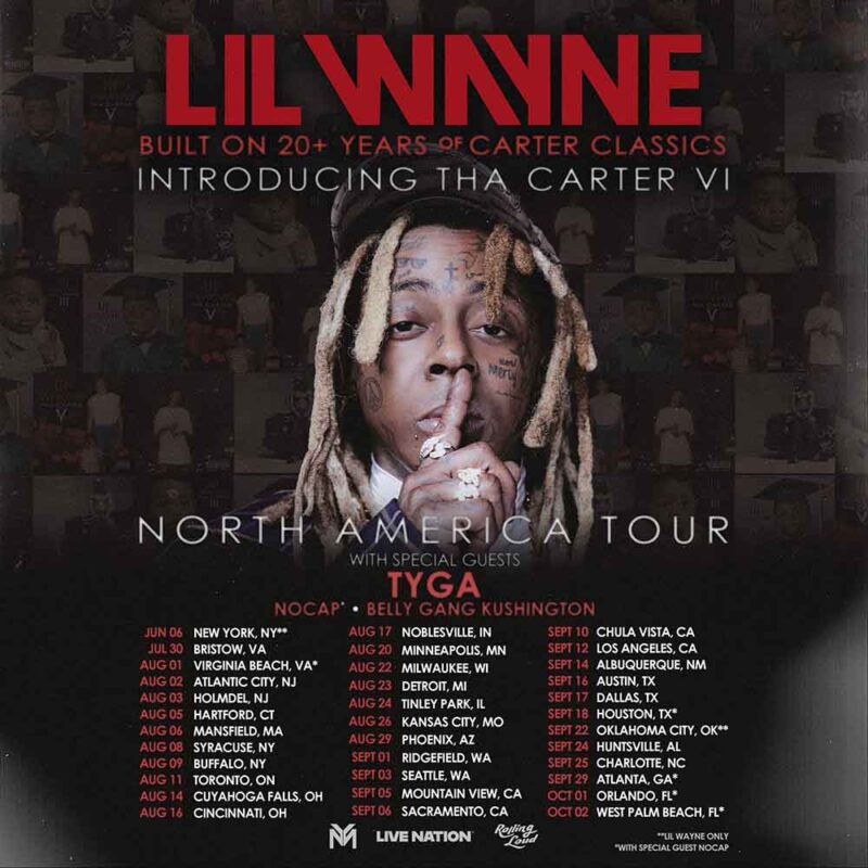Lil Wayne Tha Carter VI Tour The Ultimate Hip Hop Experience of 2025